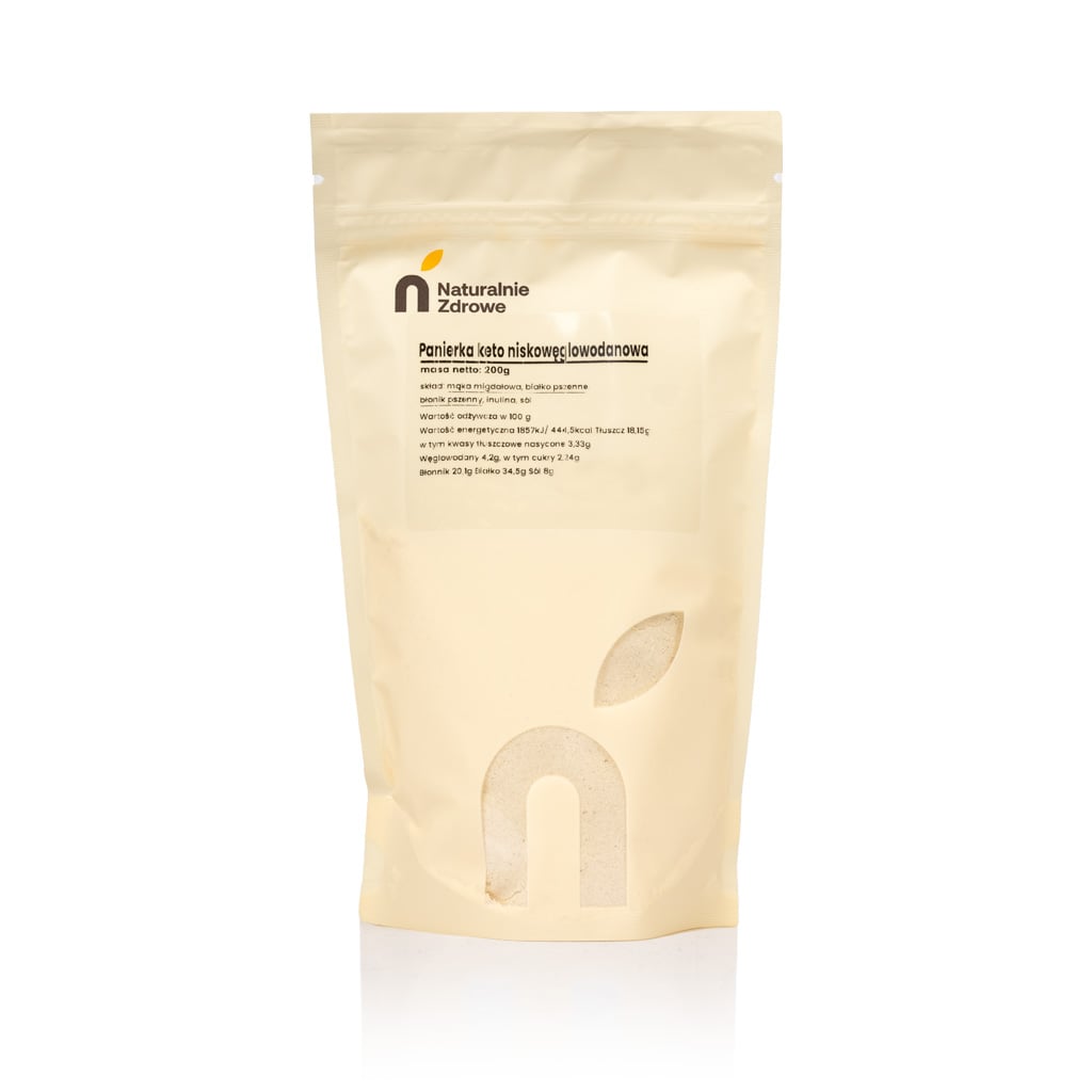 Panierka Keto Niskowęglowodanowa 200g - Naturalnie Zdrowe